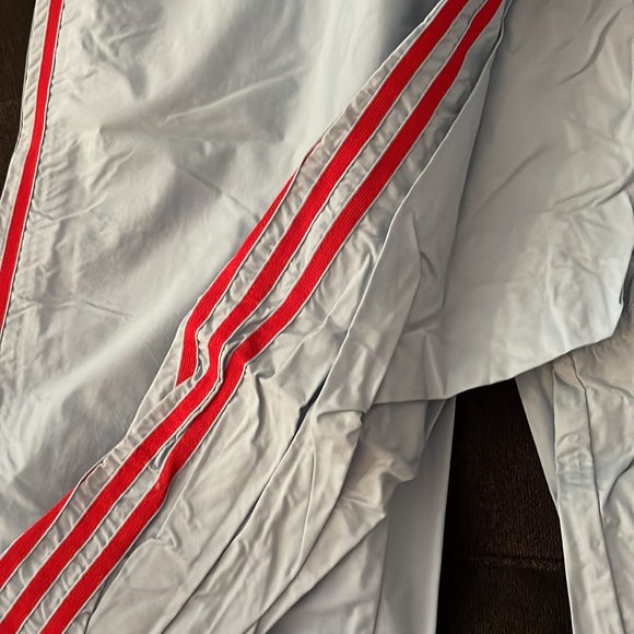 Adidas tracksuit blue with burnt orange trim. First picture is correct color. - Picture 5 of 11